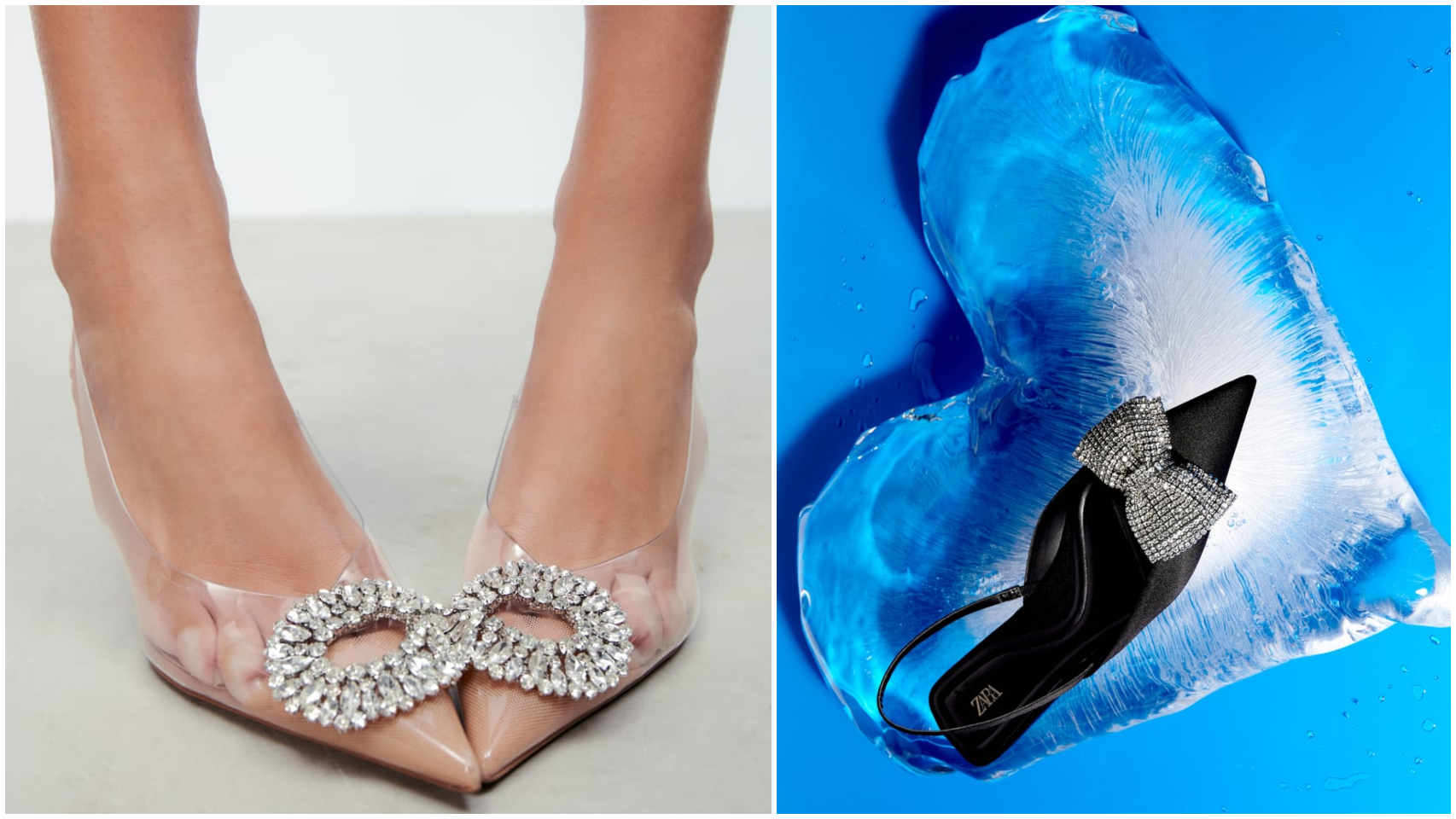 Zara apuesta por el calzado ideal para las noches veraniegas.