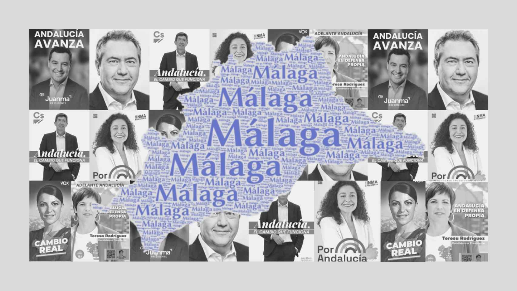 Las propuestas de los partidos para las elecciones en Málaga.