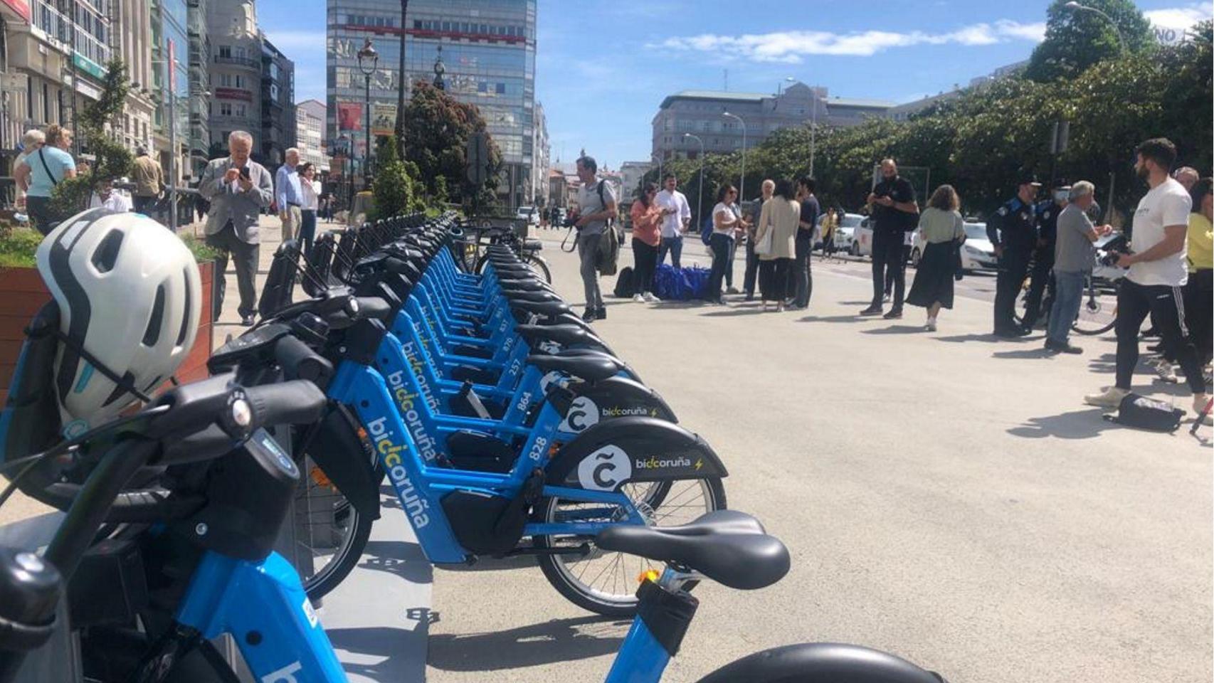 Bicis eléctricas de Bicicoruña.