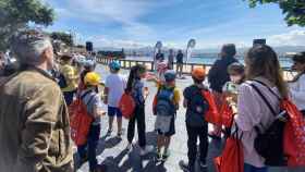 Celebración en Baiona con más de 170 escolares.