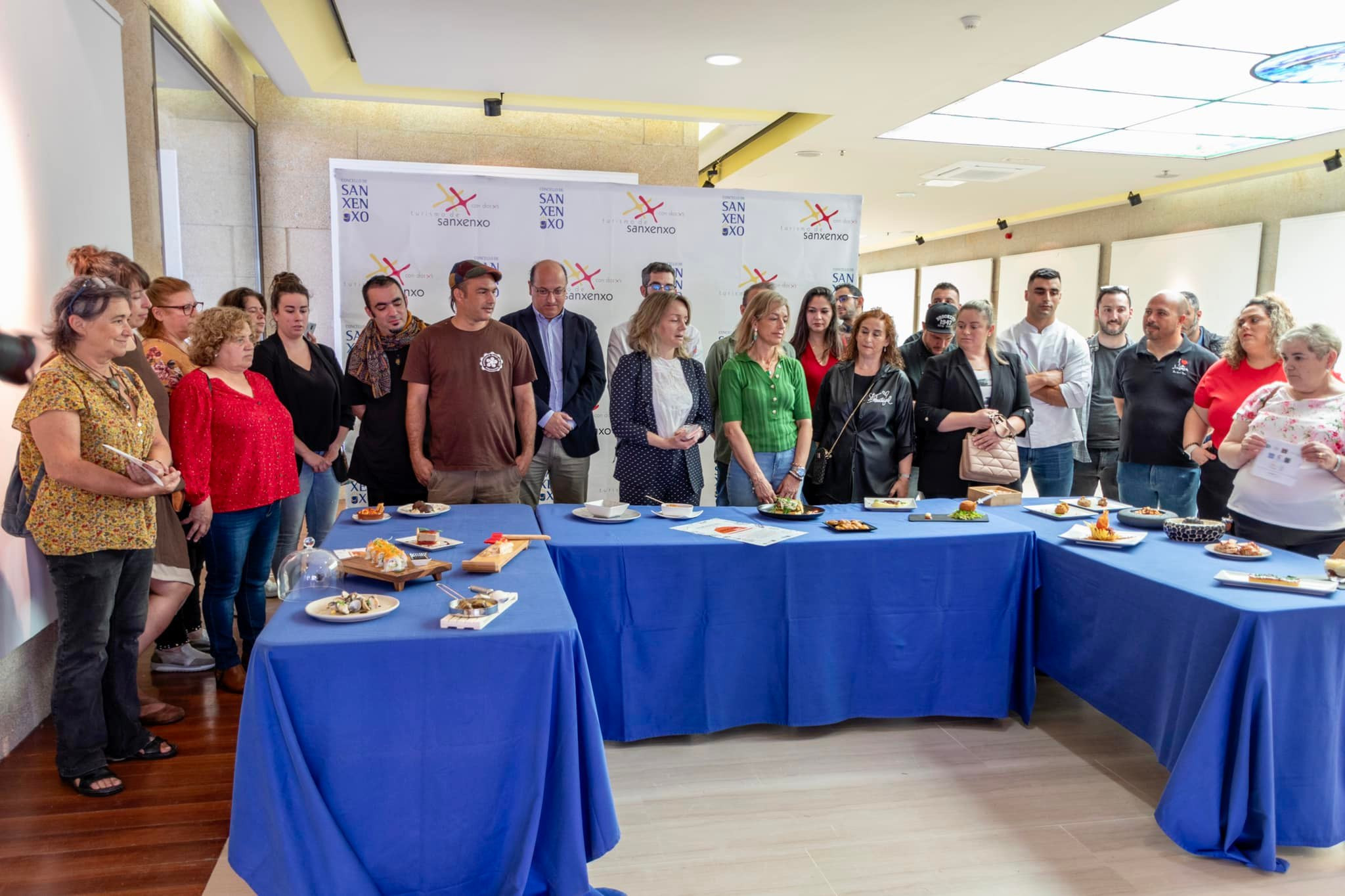 Presentación de la XII edición del Sanxenxo Degusta Tapas. Foto: Turismo Sanxenxo