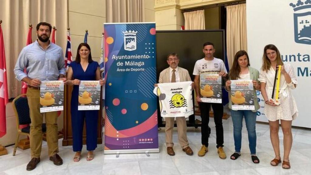 Presentación de la prueba en el Ayuntamiento de Málaga