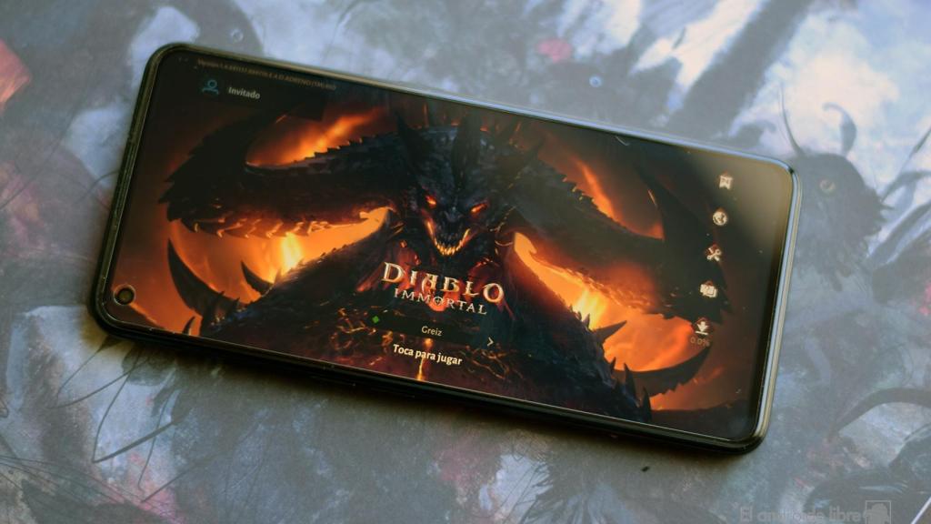 Diablo Inmortal en el realme GT Neo 3T