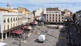 Plaza Mayor de Ciudad Real.