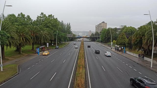 La avenida de Alfonso Molina de A Coruña.