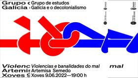 Cartel de la visita de Artemisa Semedo.