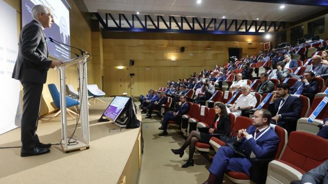 Francisco Conde durante su intervención.