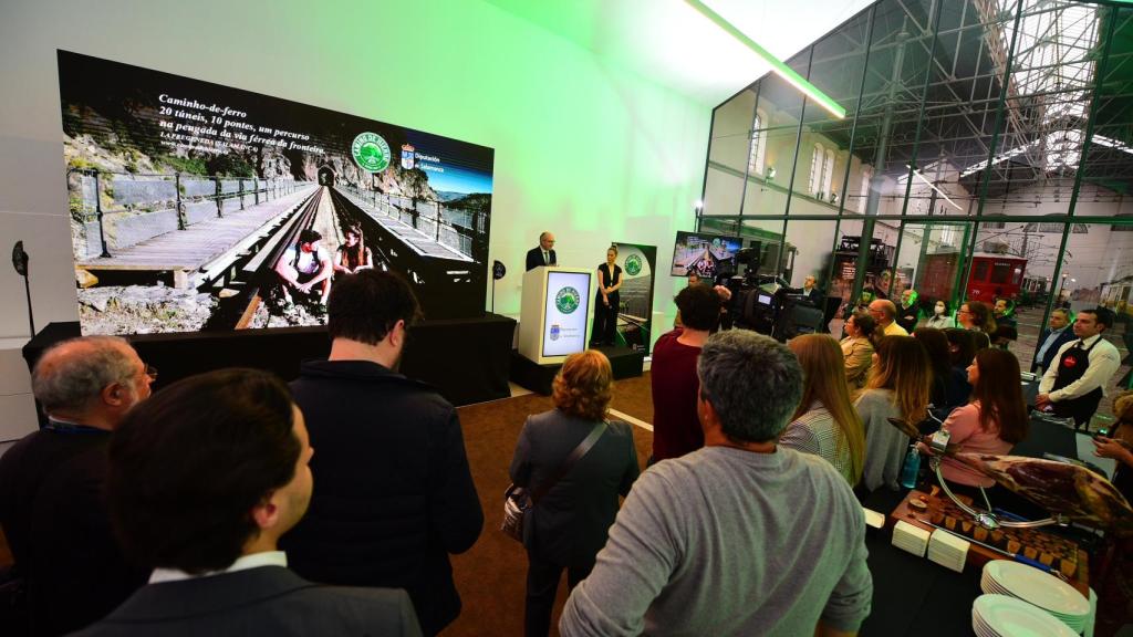 Presentación del 'Camino de Hierro' en Oporto