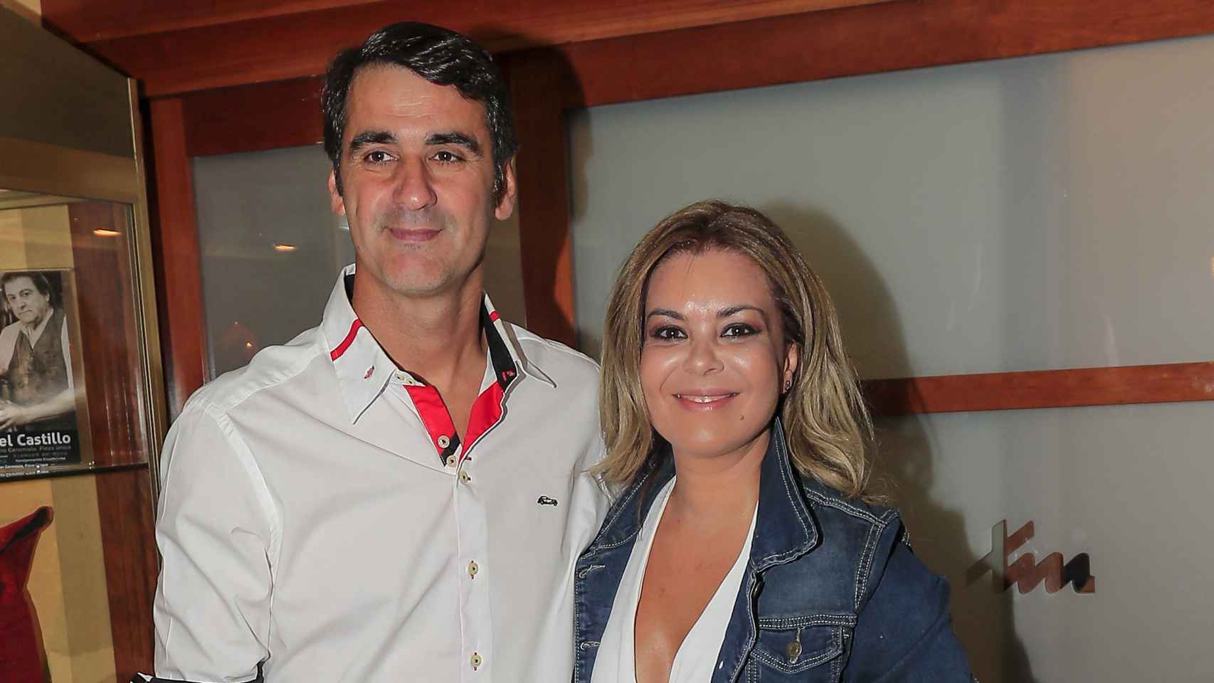 Campanario y su marido, Jesús Janeiro, en una instantánea tomada en Cuenca en agosto de 2018.