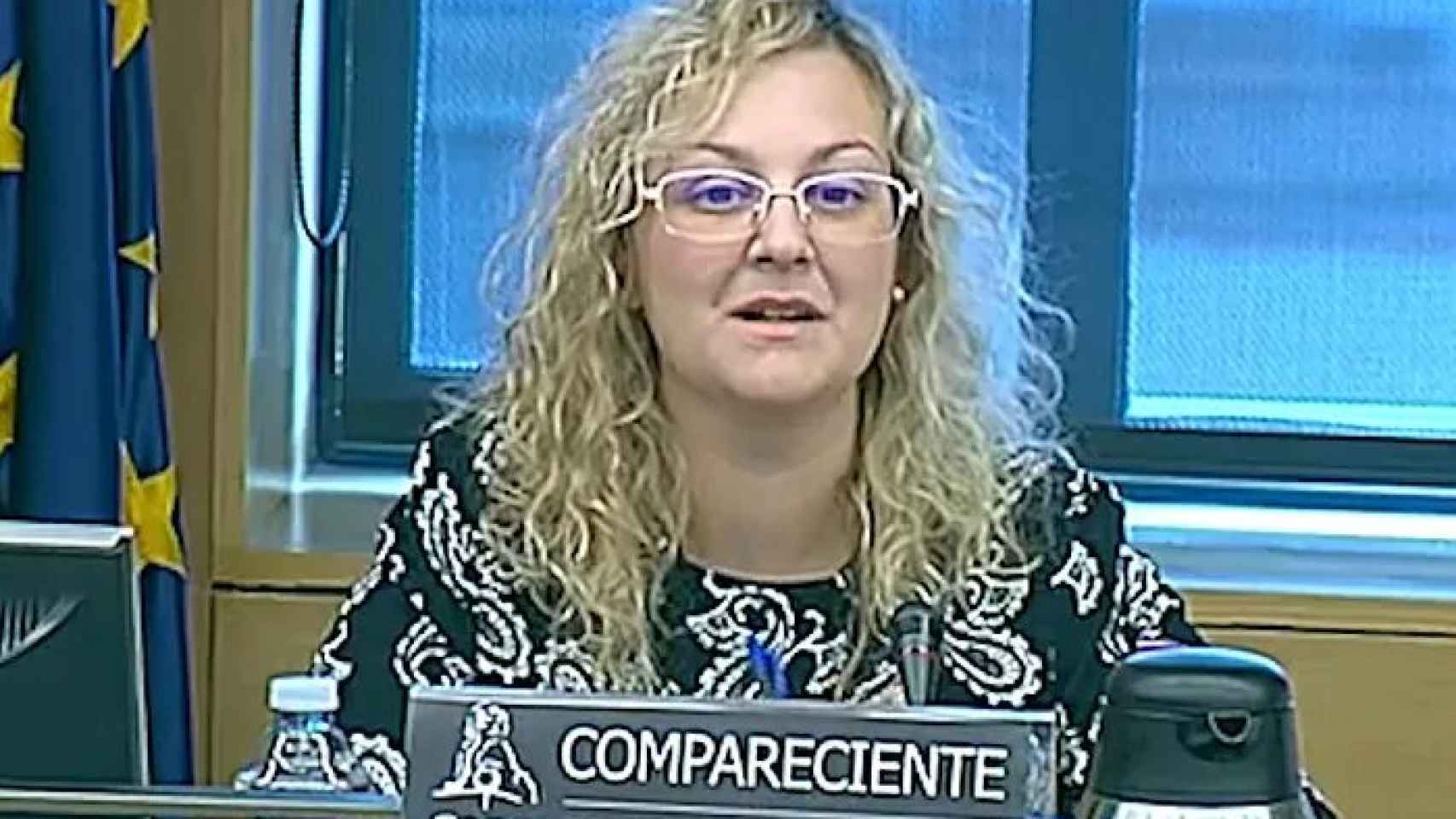 María Sevilla en el Congreso de los Diputados