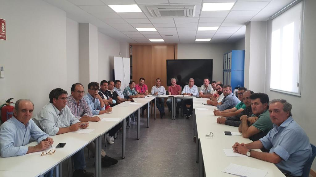 Reunión del colectivo de ganaderos de Salamanca