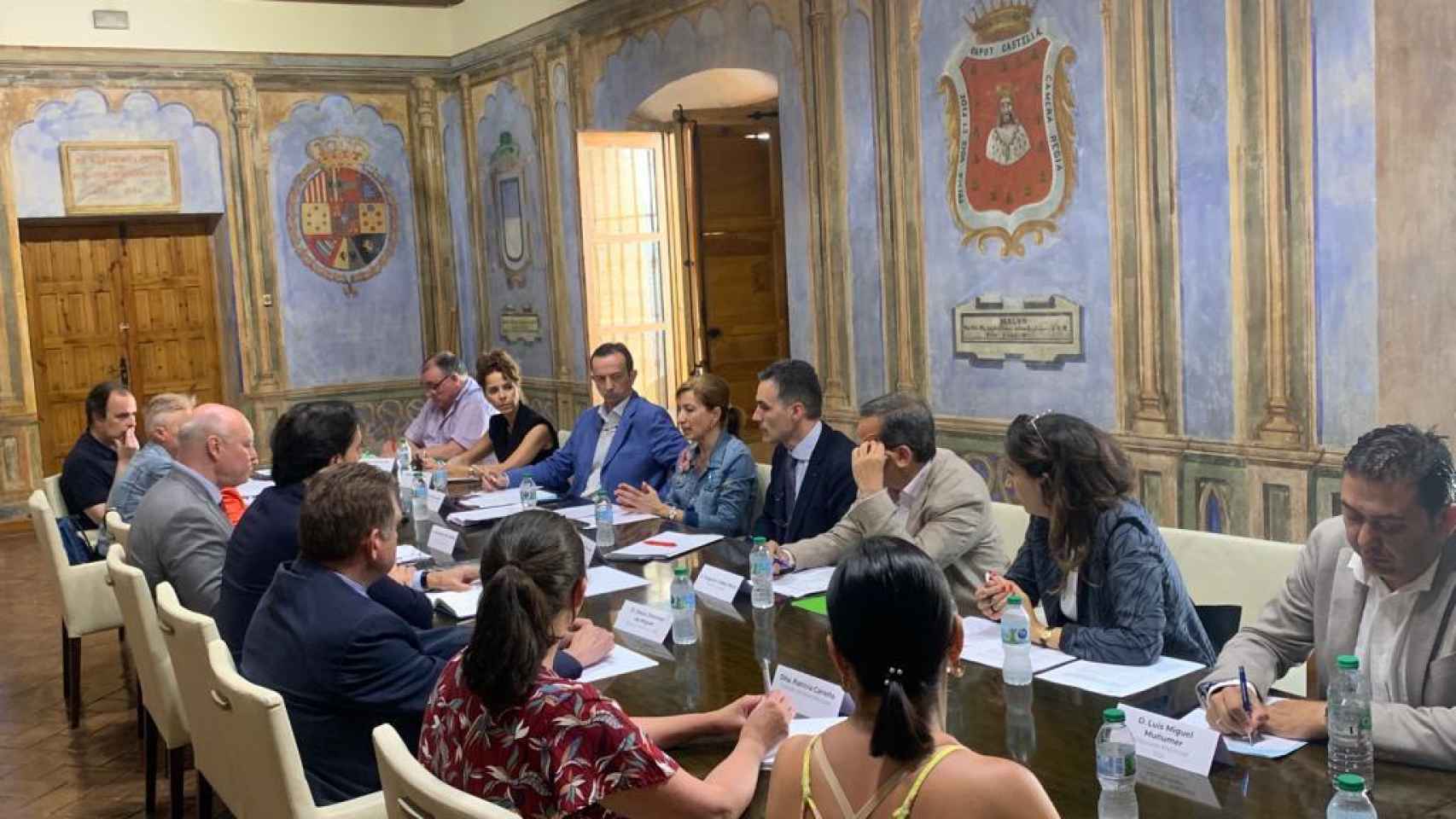 Reunión del grupo de trabajo del Plan Territorial de Fomento en Medina del Campo