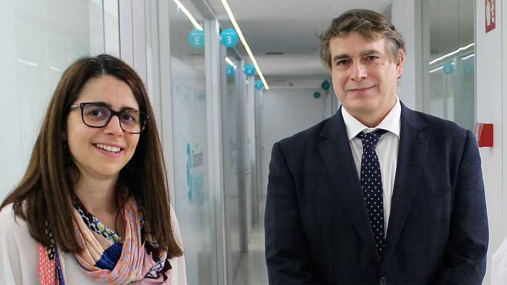 Javier Martín Broto y Nadia Hindi, responsables de la de la Unidad de Sarcomas de la Fundación Jiménez Díaz.