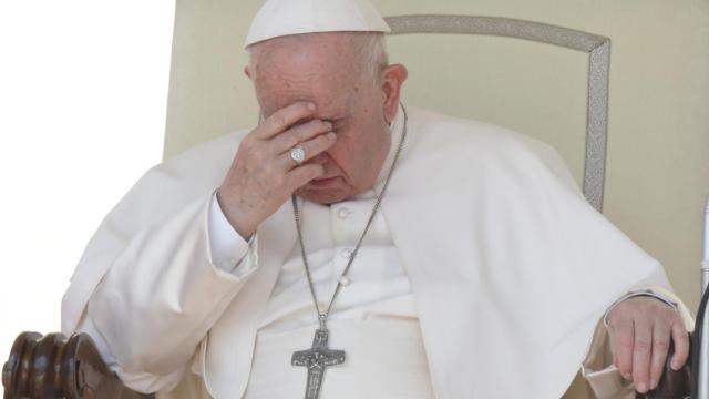 El papa Francisco durante una ceremonia.