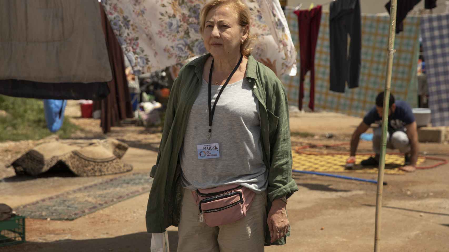 Carmen Machi es una jubilada que viaja a Grecia para ayudar a los refugiados en 'La voluntaria'.
