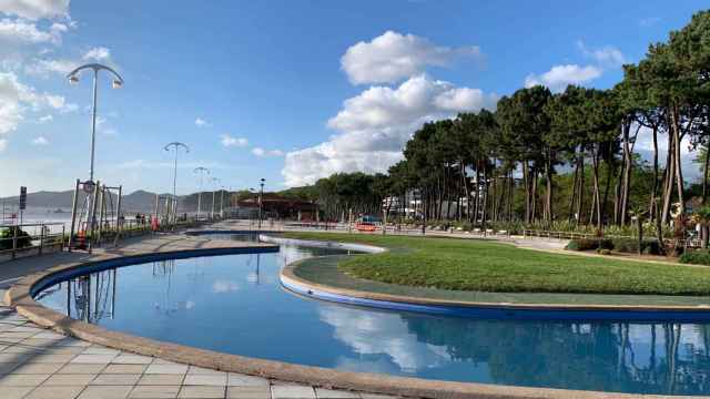 Piscinas infantiles de Samil.