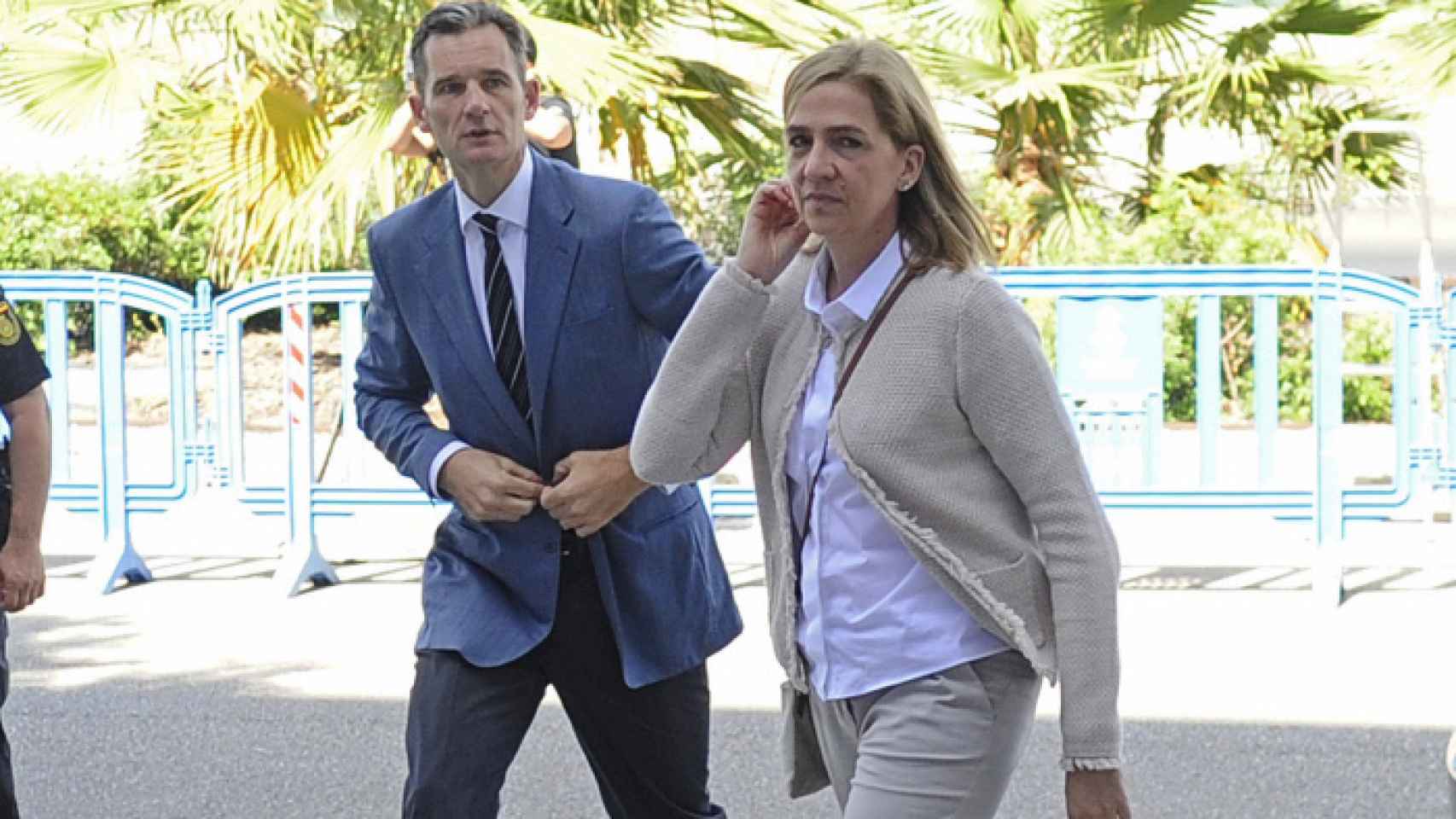 Cristina e Iñaki, durante el juicio del caso Noos.