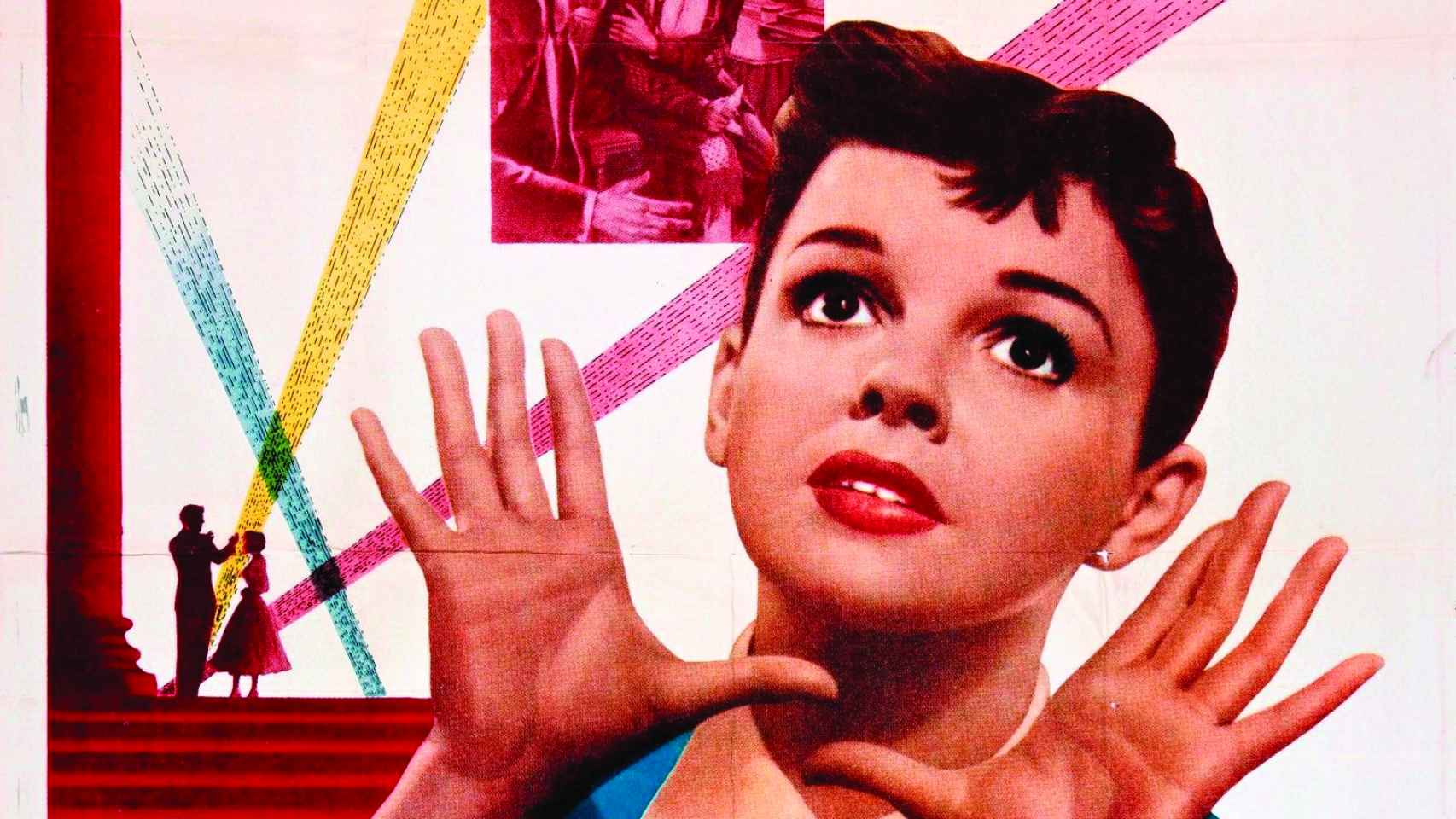 Detalle de el cartel de 'Ha nacido una estrella' (1954)