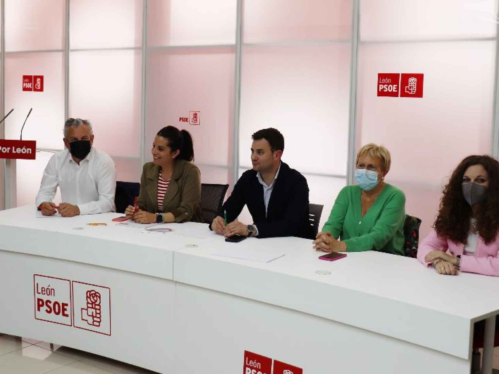 Ejecutiva del PSOE de León.