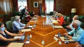Reunión con los representantes del Consejo Comarcal de Toro en la Subdelegación del Gobierno en Zamora