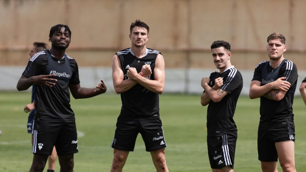 Último entrenamiento del Albacete Balompié. Foto: Albacete Balompié.