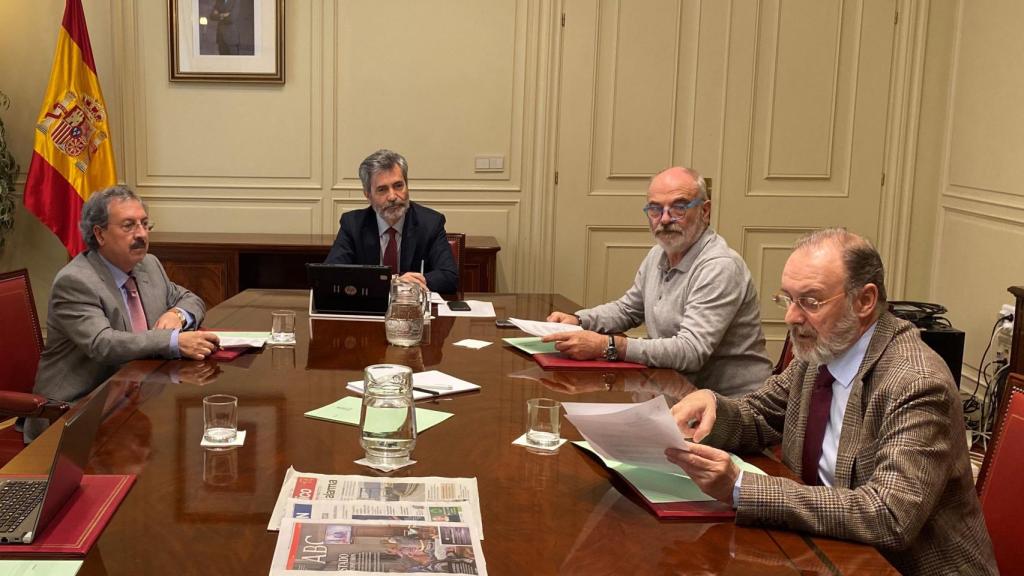 Reunión extraordinaria de la Comisión Permanente del 14 de marzo de 2020./