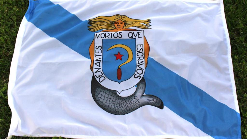 La historia de la otra bandera gallega, la de la sirena de Castelao