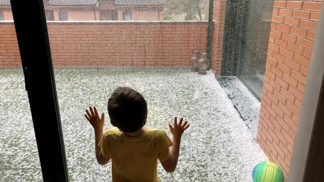 Tormenta de granizo en Arroyo de la Encomienda (Valladolid) en 2020