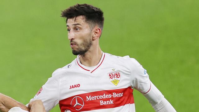 Atakan Karazor, en una imagen de archivo durante un partido del Stuttgart