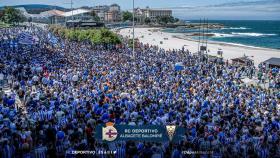 Las imágenes de A Coruña y la afición del Dépor se ganan la admiración de toda España