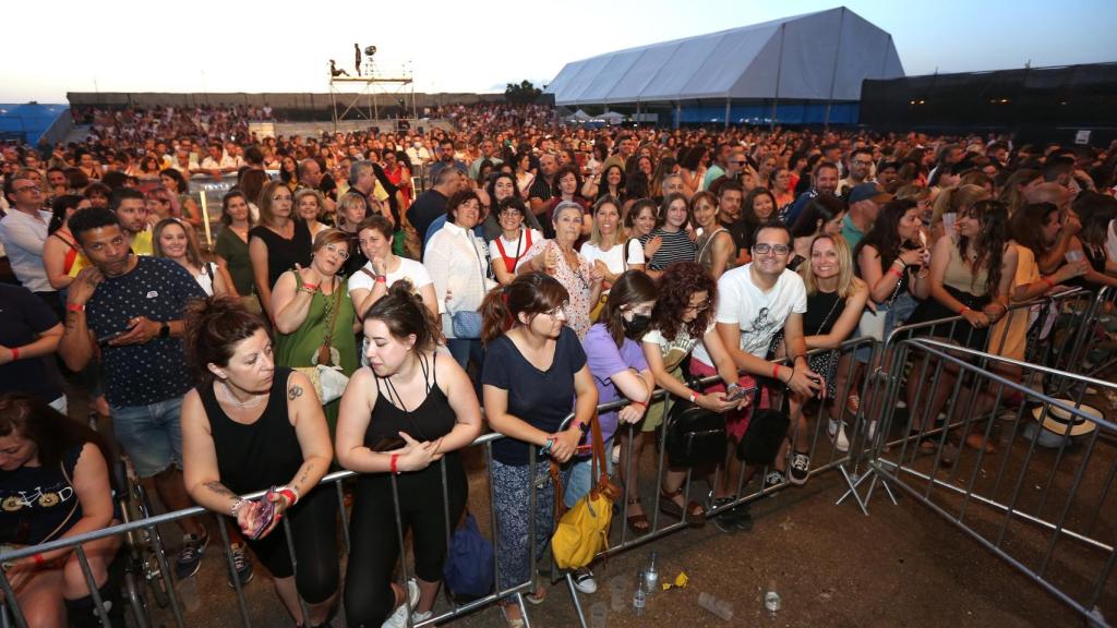 El concierto resultó emocionante para muchos de los asistentes