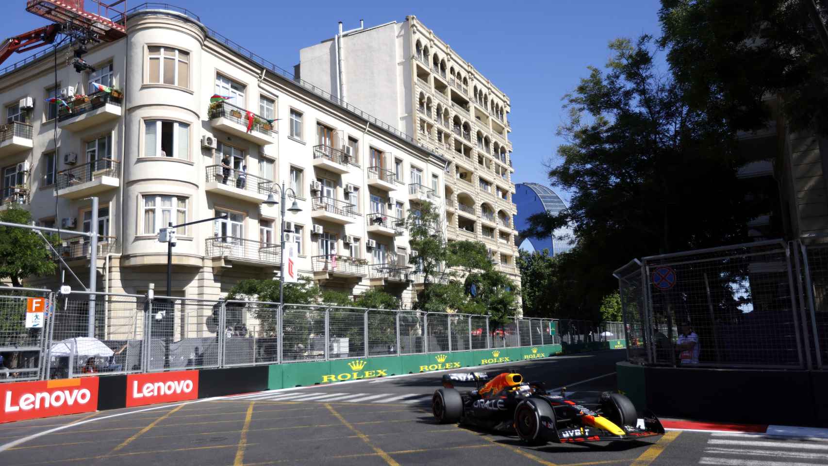 Max Verstappen, en GP Azerbaiyán