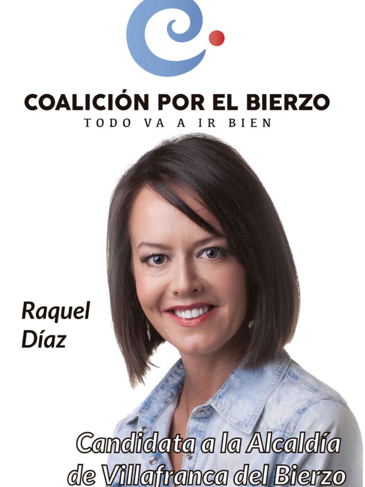 Raquel Díaz fue candidata a la Alcaldía de Villafranca por el partido que fundó el, Coalición por el Bierzo.