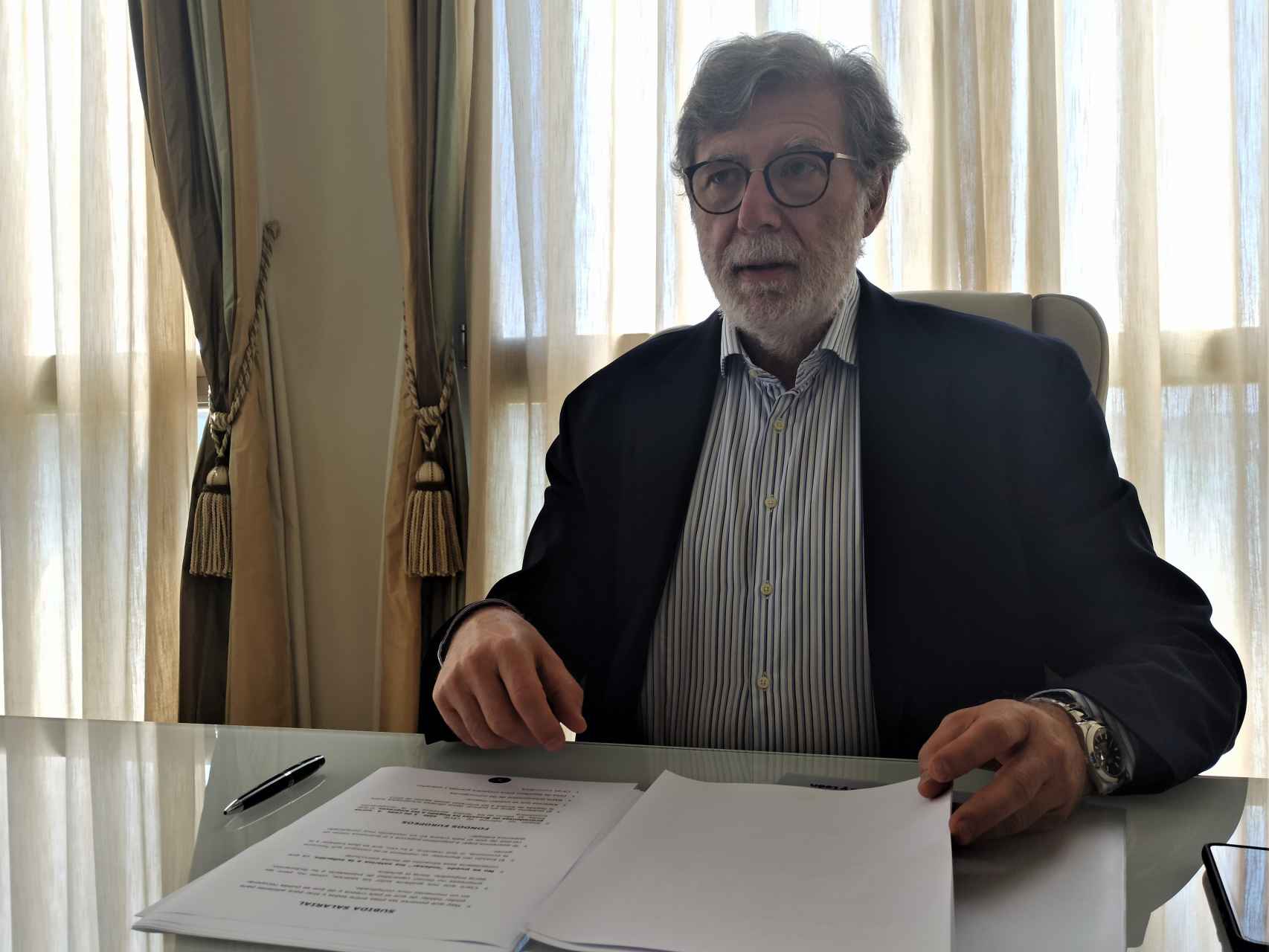 Santiago Aparicio, presidente de CEOE Castilla y León