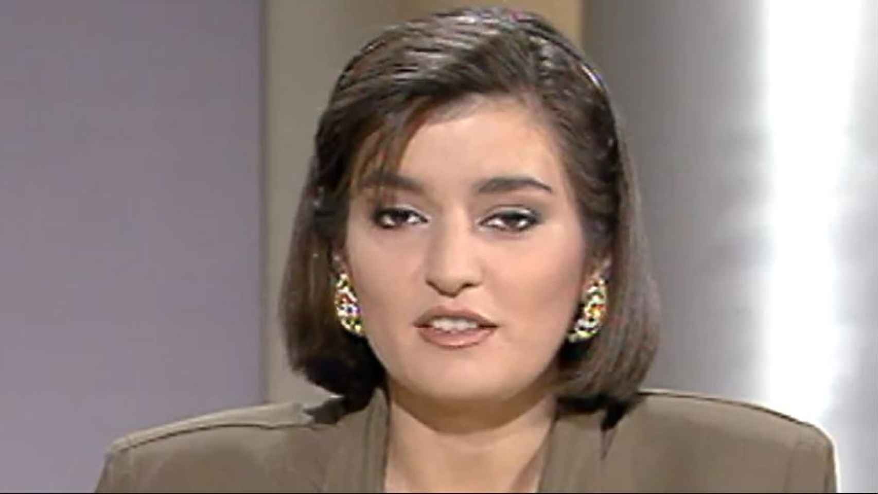 La presentadora Myriam Romero.