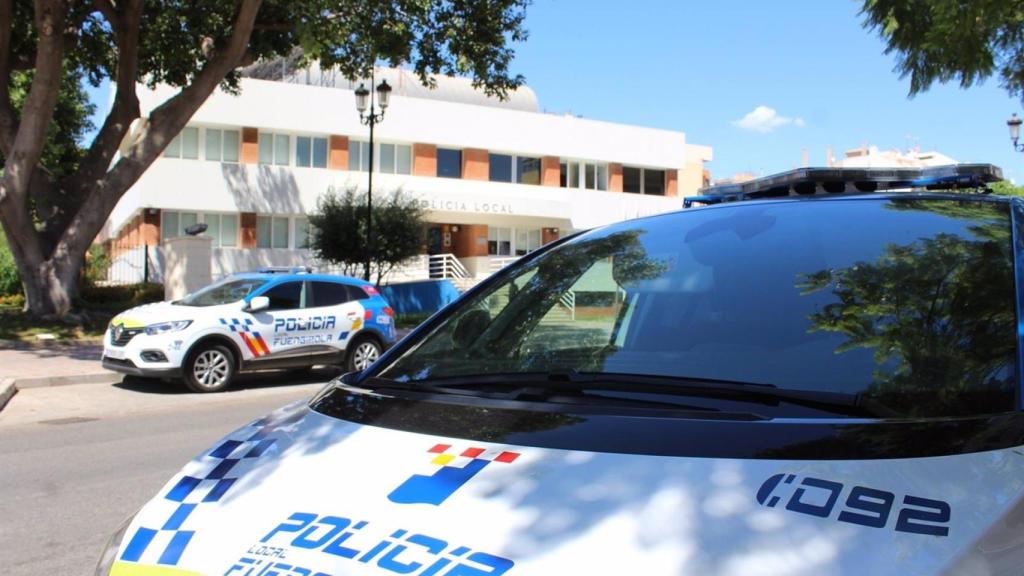 Vehículos de la Policía Local de Fuengirola.