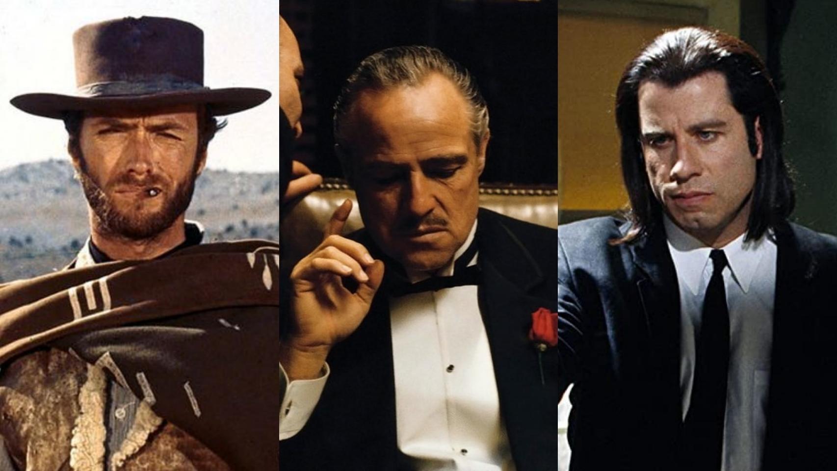 'El bueno, el feo y el malo', 'El padrino' y 'Pulp Fiction' son algunos de los títulos.