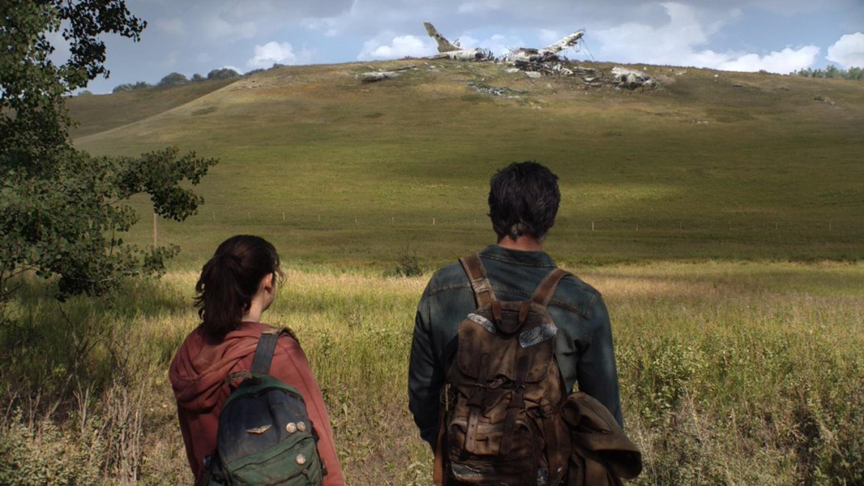 Bella Ramsey y Pedro Pascal en una imagen de la serie 'The Last of Us'.