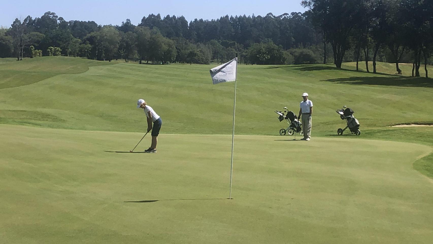 El club de Golf de Xaz, en Oleiros