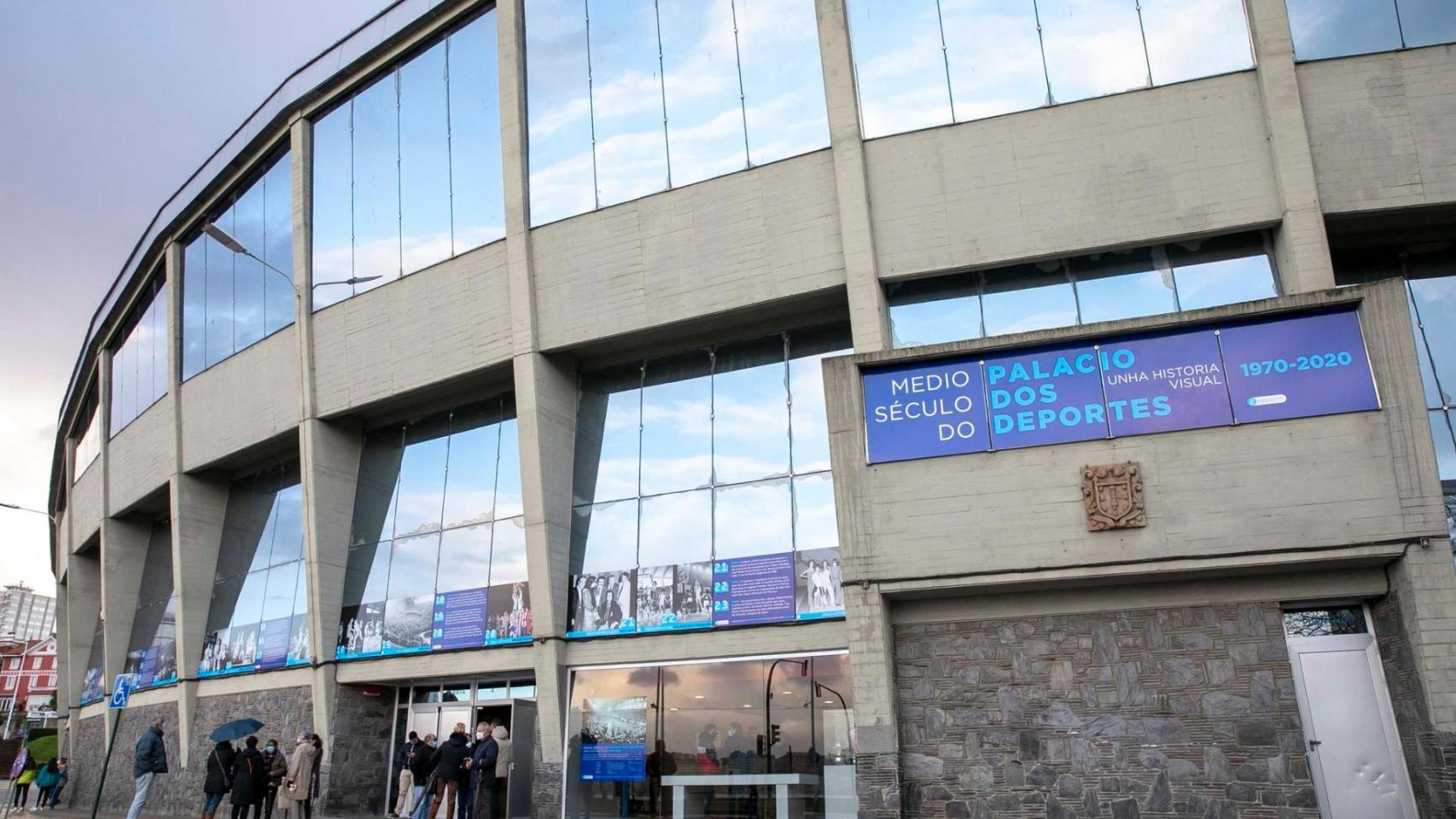 Palacio de los Deportes de A Coruña.