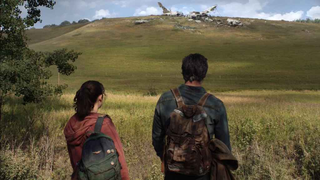 Bella Ramsey y Pedro Pascal en una imagen de la serie 'The Last of Us'.