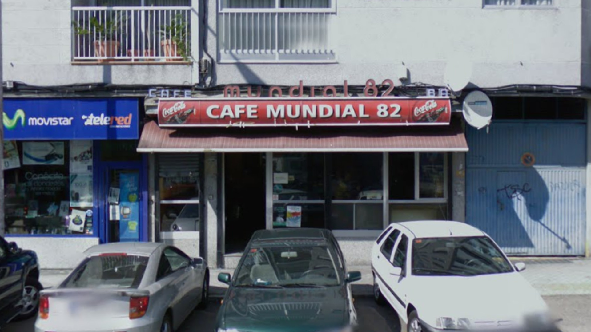 El bar Mundial 82 en el año 2008. Imagen: Google Maps