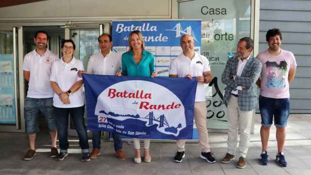 Presentación de la X Batalla de Rande de Natación.