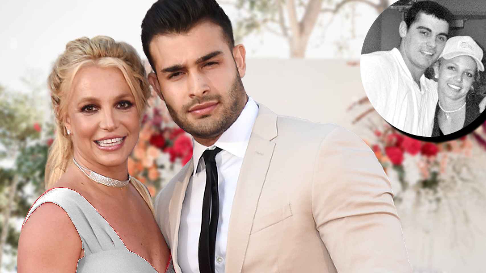 Britney Spears y Sam Asghari se dieron el 'sí, quiero', con la inesperada interrupción de Jason Alexander, primer marido de ella.