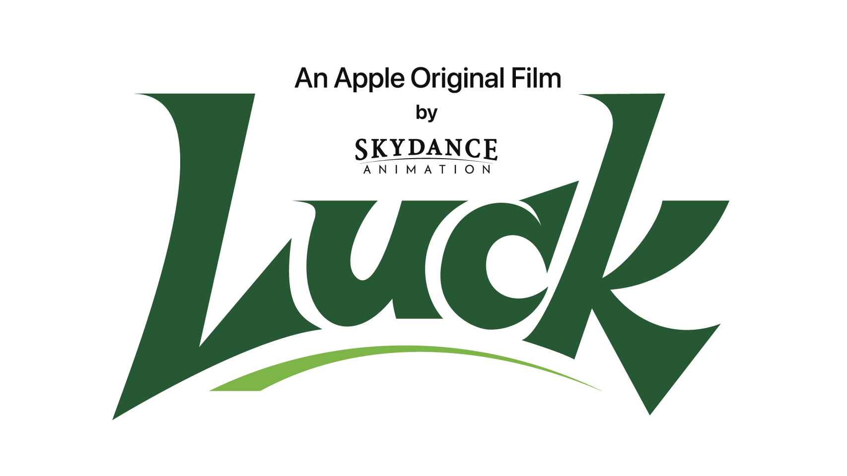 Logo de la película 'Luck' de Skydance Animation.