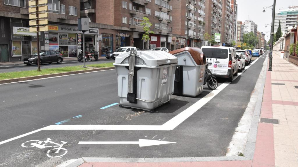 El polémico carril bici