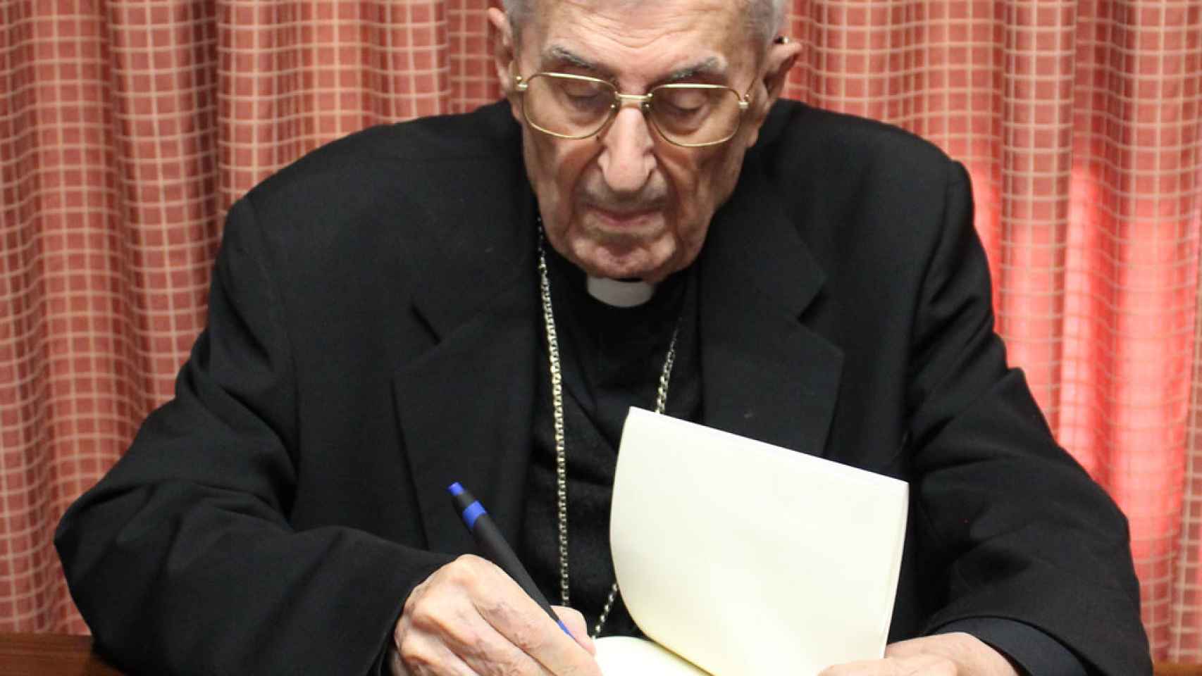 El arzobispo emérito de la diócesis de Oviedo, Gabino Díaz Merchán.