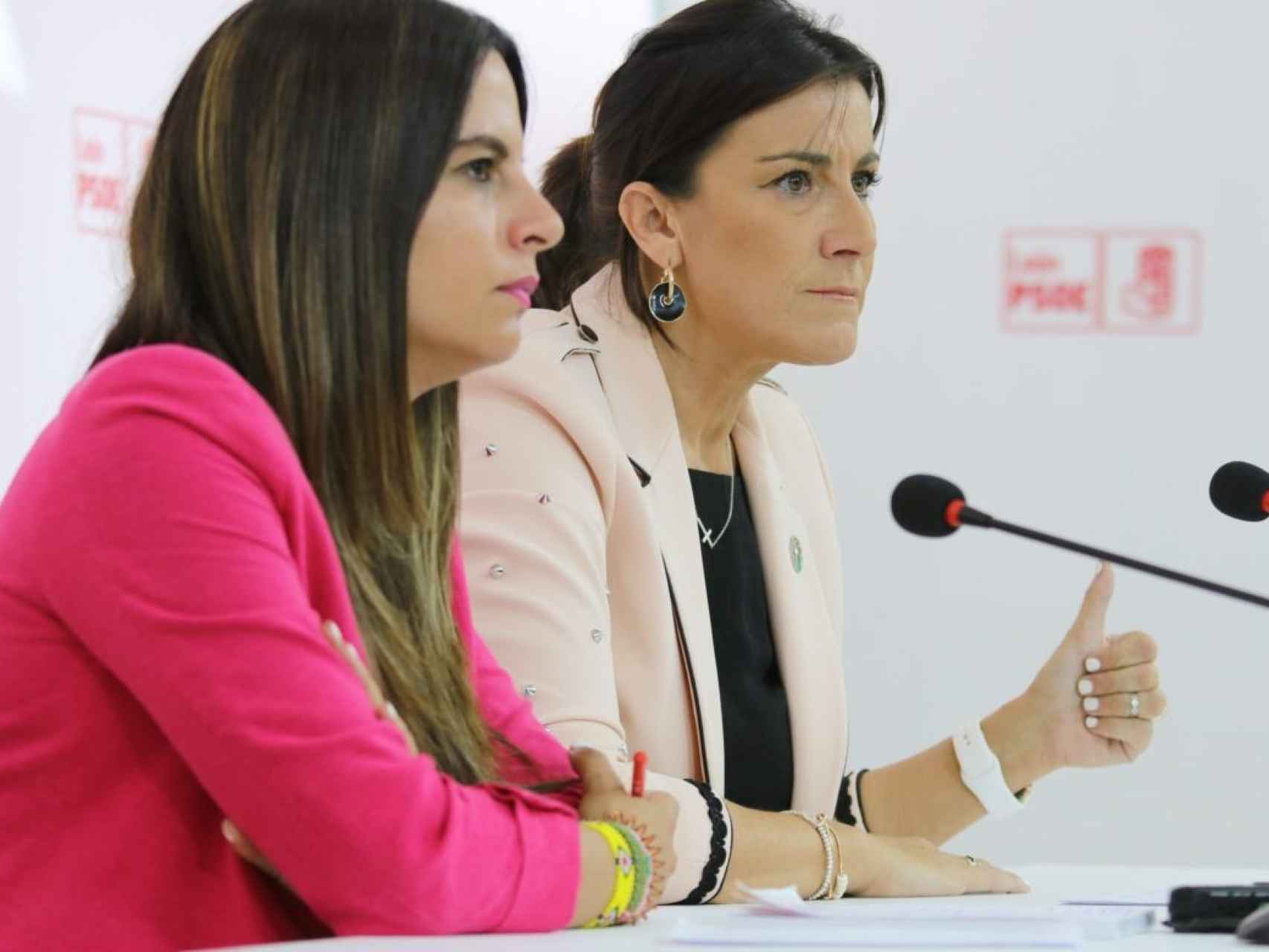 Ana Sánchez junto a Nuria Rubio