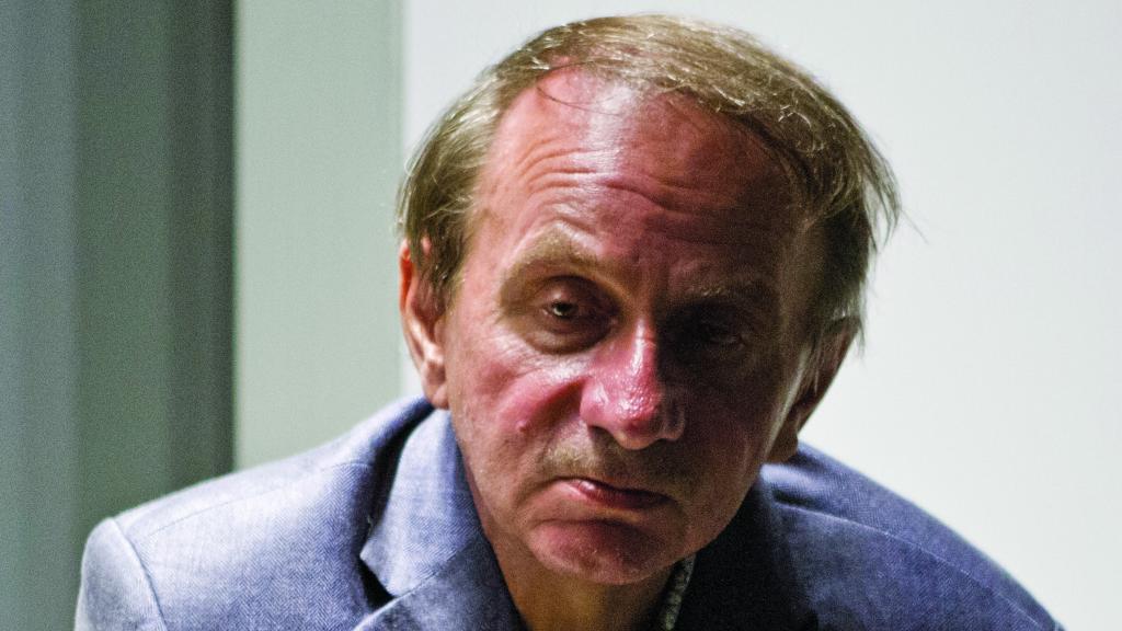 Michel Houellebecq. Foto: Silvina Frydlewsky / Ministerio de Cultura de la Nación Argentina