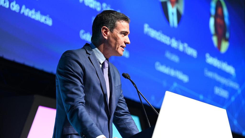 El presidente del Gobierno, Pedro Sánchez, durante su intervención en DES 2022.